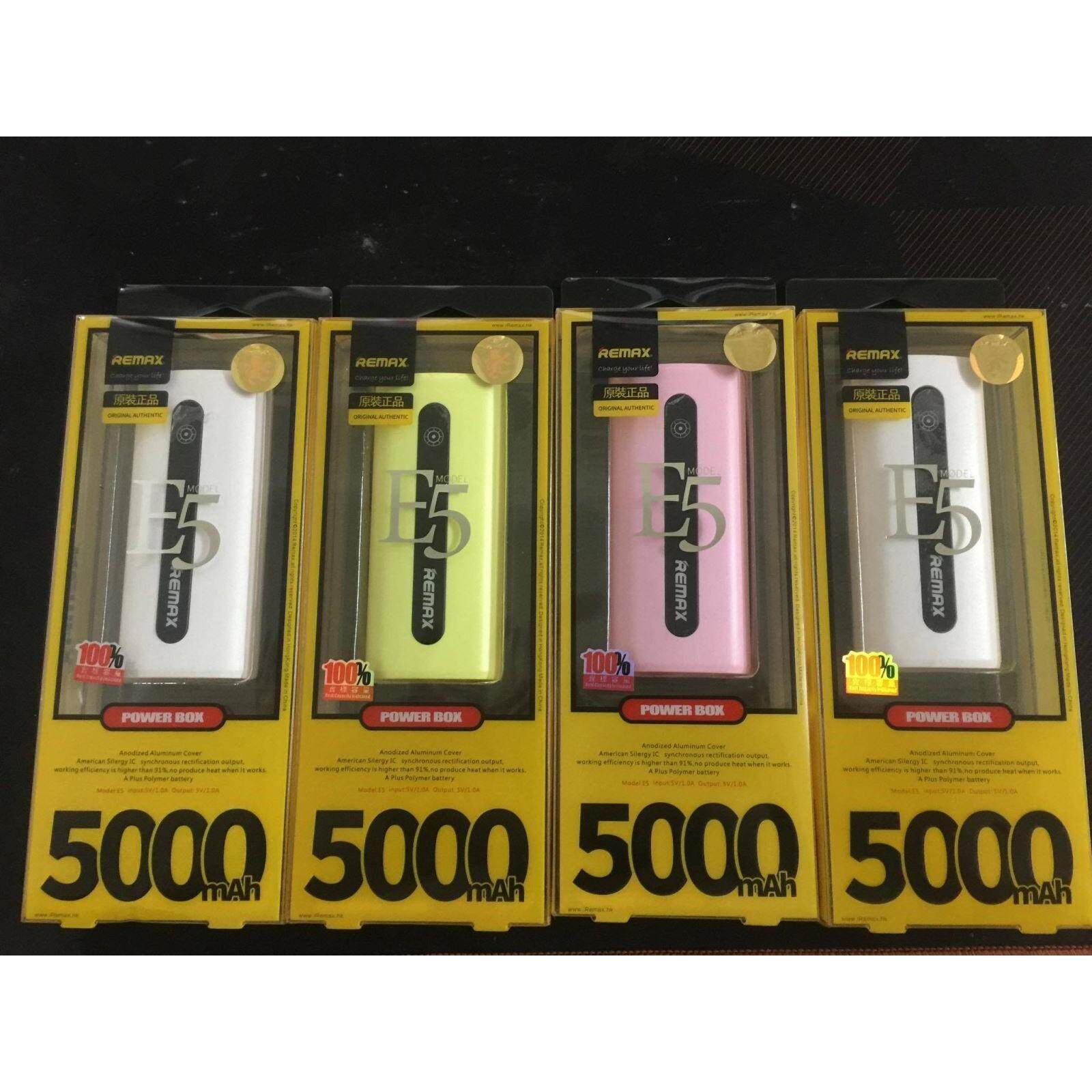 Remax E5 5000mAh Smart Power Bank