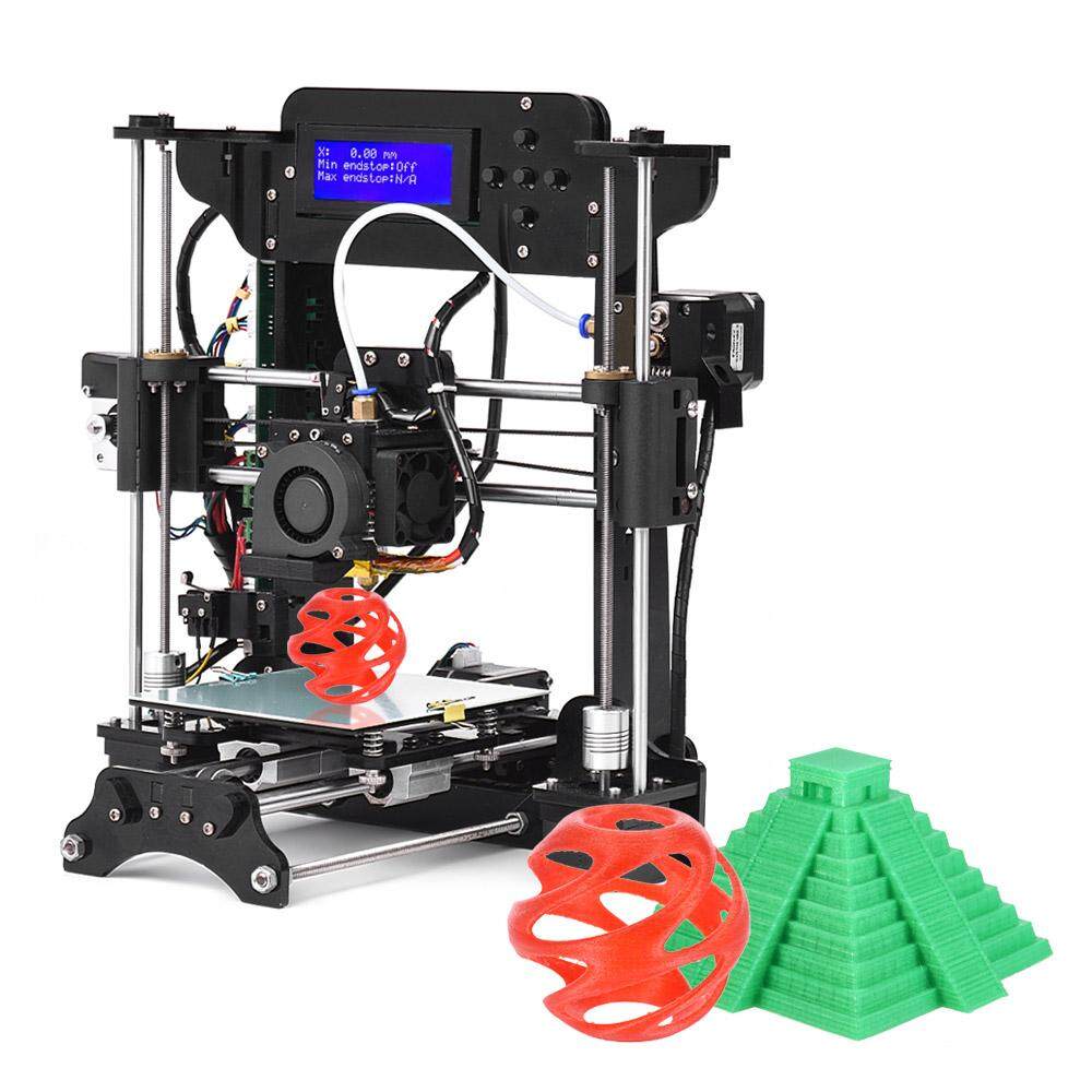 TRONXY XY-100 Portable Desktop 3D Printer Kit DIY Assembly High Precision Prusa i3 Printing Size 120 140 130mm MK10 Extruder Acrylic Frame 2004A LCD Screen