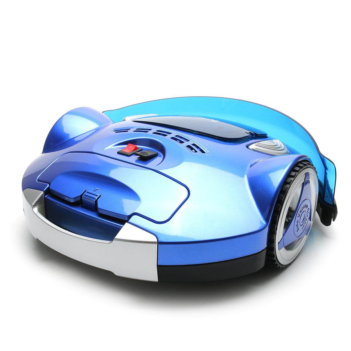 Blue Smart Vacuum Cleaner Robot Wireless Remote Control Automatic Dust Sweeper