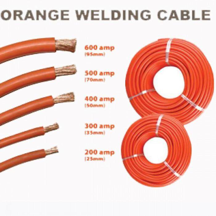 Welding Cable 500Amp 90METER (70MM)(ORANGE) Orange New PGMall