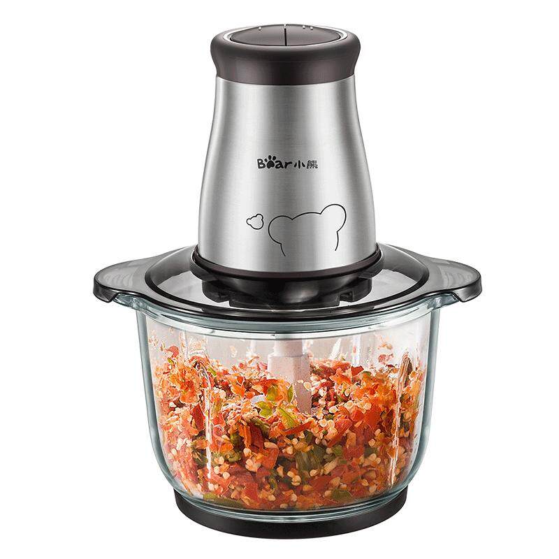 Bear QSJ-B03E1 Food Preparation Electric Meat Grinder Multi-function Food Processor Mixer
