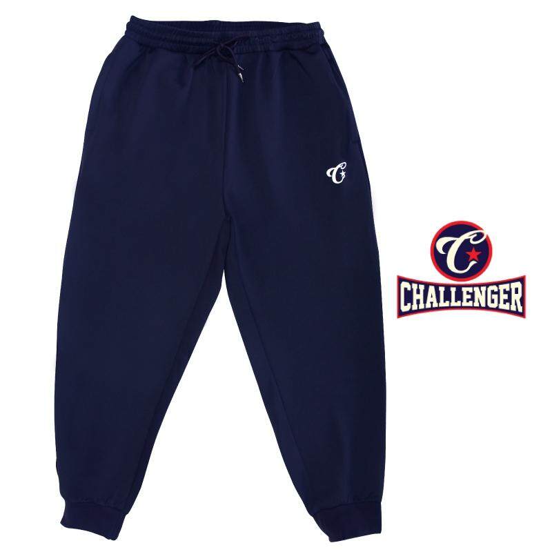 CHALLENGER BIG SIZE Microfiber Spandex Sports Pant with Grip CH6044 (Navy)