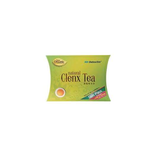 NH DETOXLIM NATURAL CLENX TEA DUO PACK 40 teabags+10 teabags+5 teabags EXP 1/2020 -Free Shipping