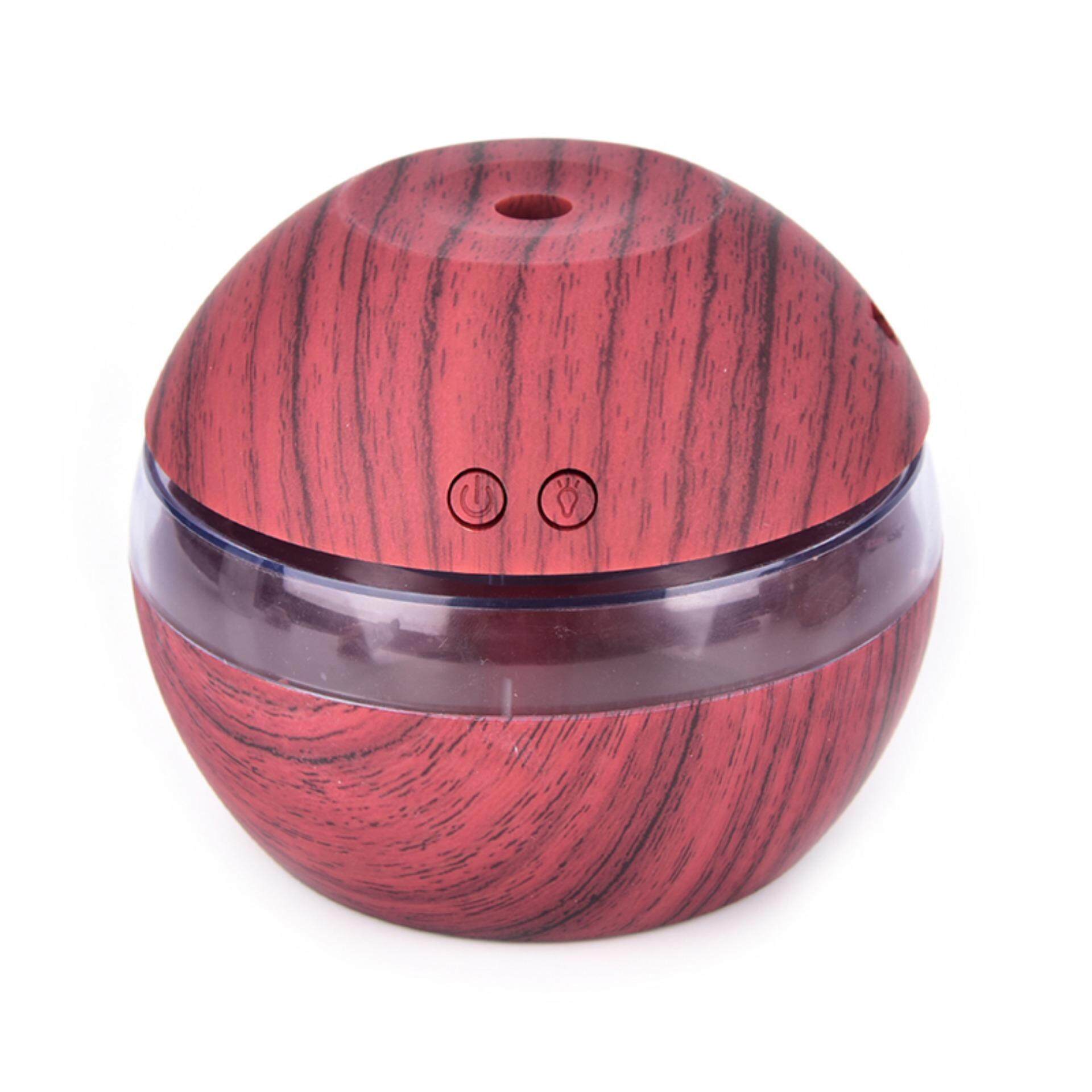 Ultrasonic Aroma Diffuser Essential Oil Humidifier Air/Aromatherapy Purifier Color:Dark