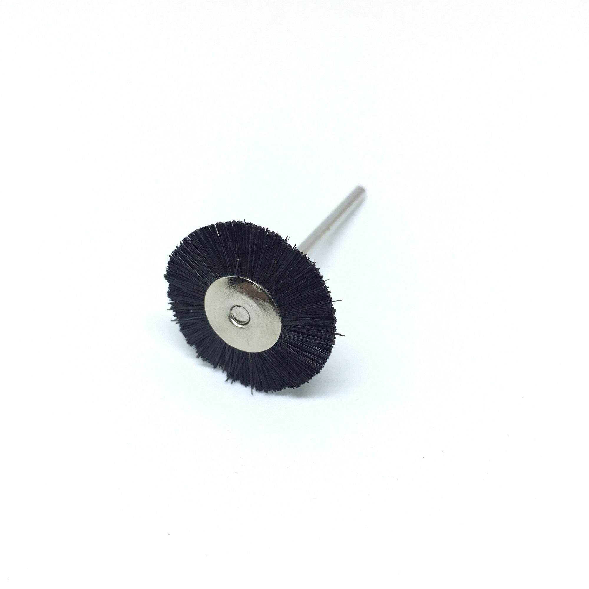 5pcs Mini Rotary Polishing Plastic Brush Black New PGMall