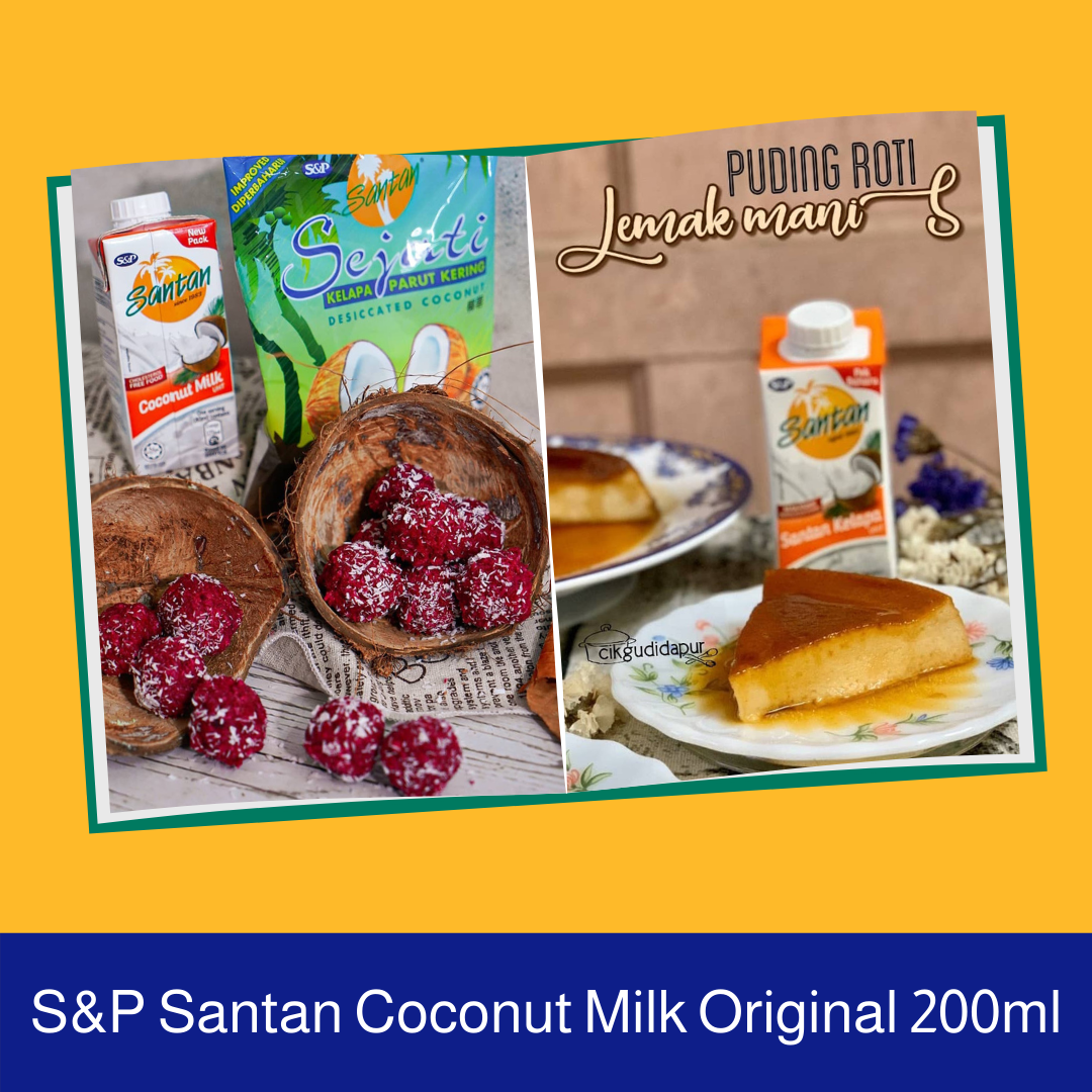 S P Santan Coconut Milk Santan Kelapa Ml X Pgmall