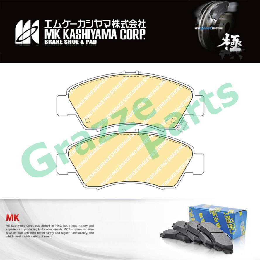 Japan Mk Kashiyama Brake Pad Front D M Honda City Sel Jazz Civic