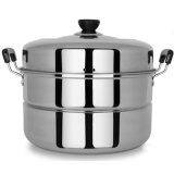 26cm DL Multifunctional Double Layer Stainless Steel Steamer / Pot
