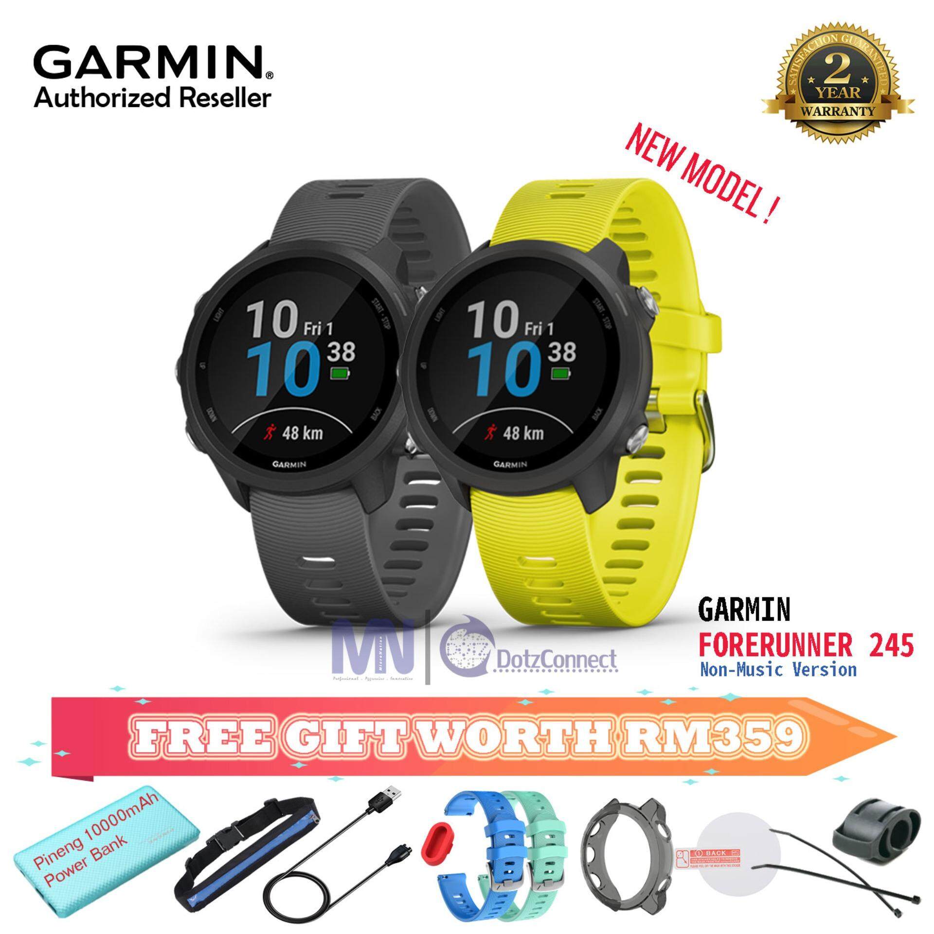 garmin forerunner 245 gps running smartwatch with music