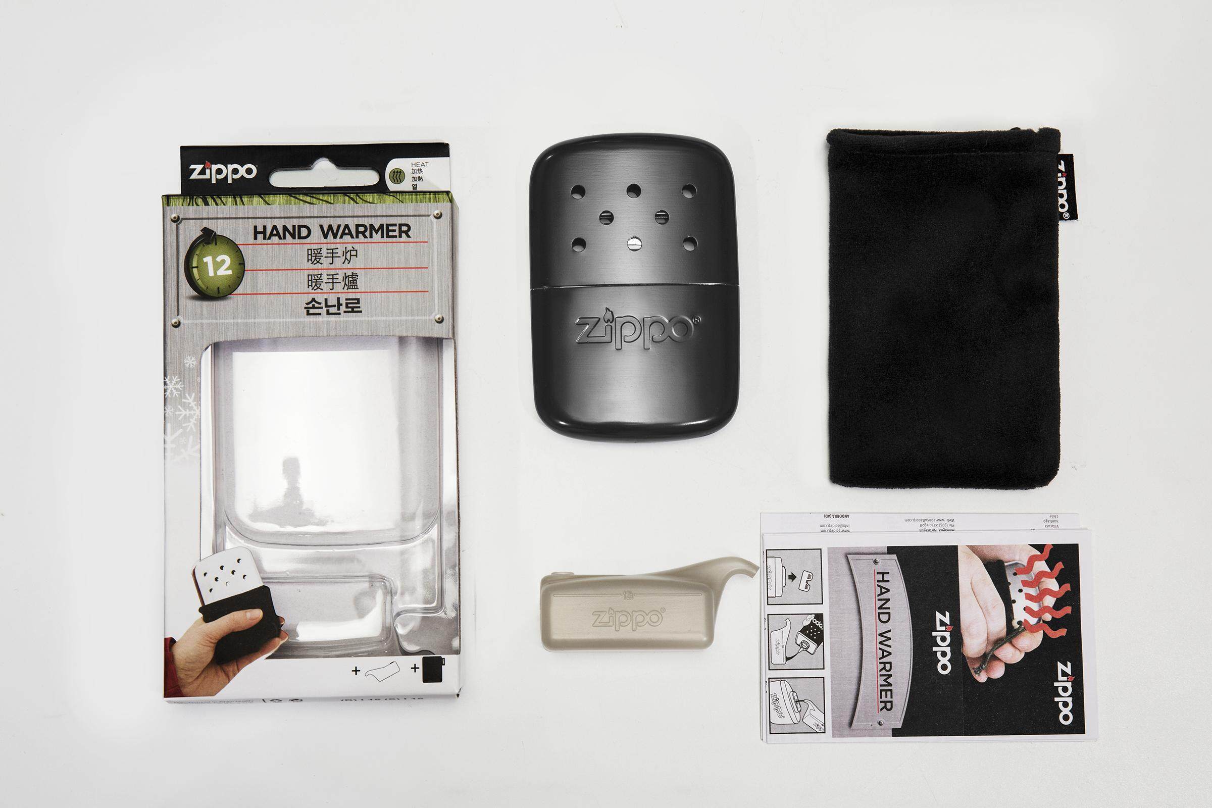 Zippo 40454 12Hour Black Refillable Hand Warmer Black New PGMall