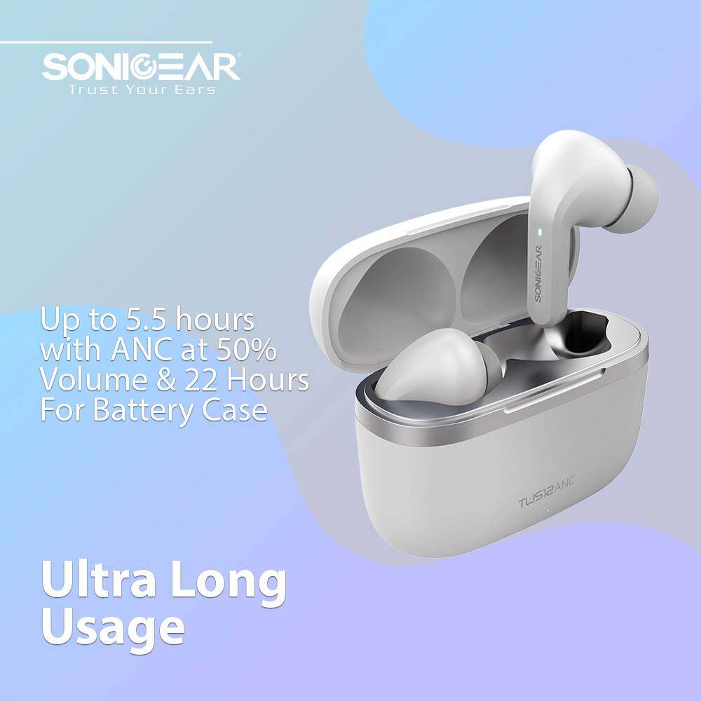 SonicGear Earpump TWS 12 ANC Bluetooth True Wireless Type C POD