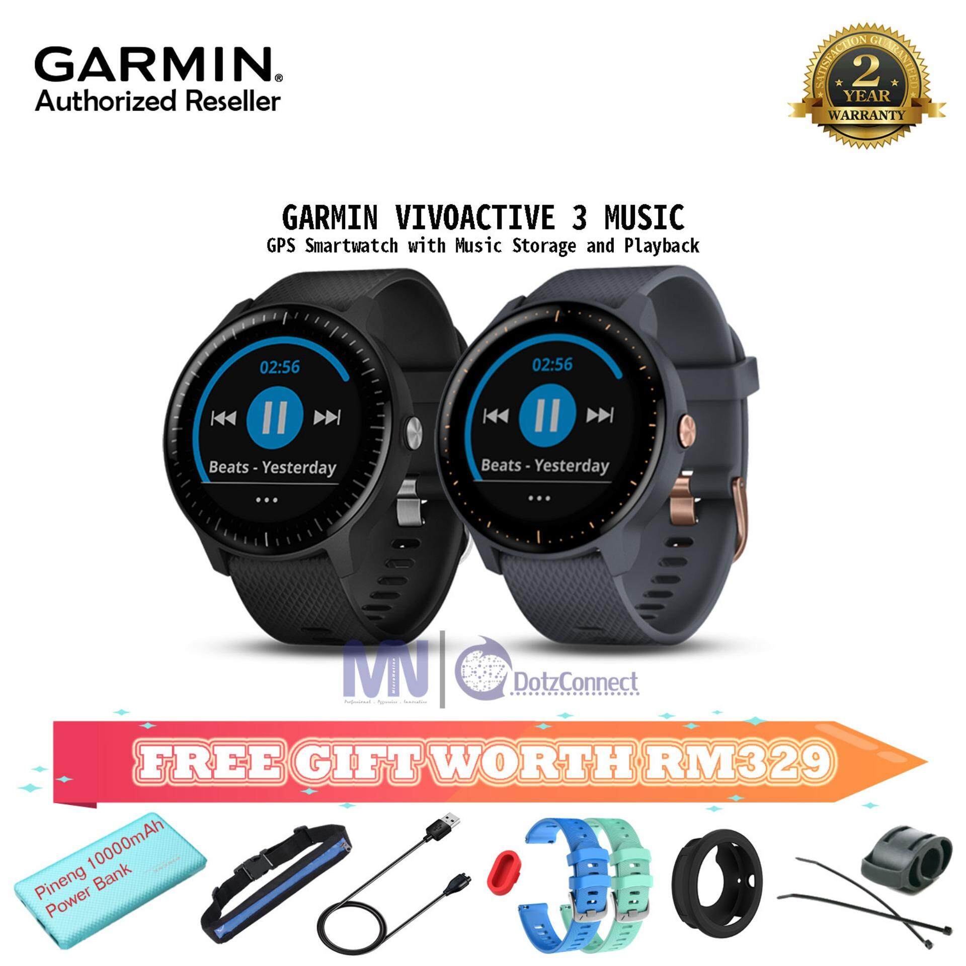 garmin vivoactive 3 music gps smartwatch review