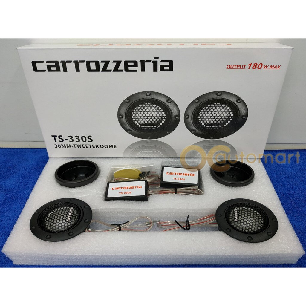 Carrozzeria Tweeter TS 330S 30mm Tweeter Dome 180w