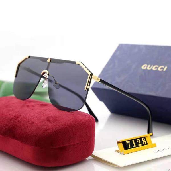 Giá bán 2019 Mới GUCCI_Retro Thời Trang Phân Cực Mát Cho Nam Và Nữ (GUC7128) Khác Nhau Màu Sắc Có Sẵn