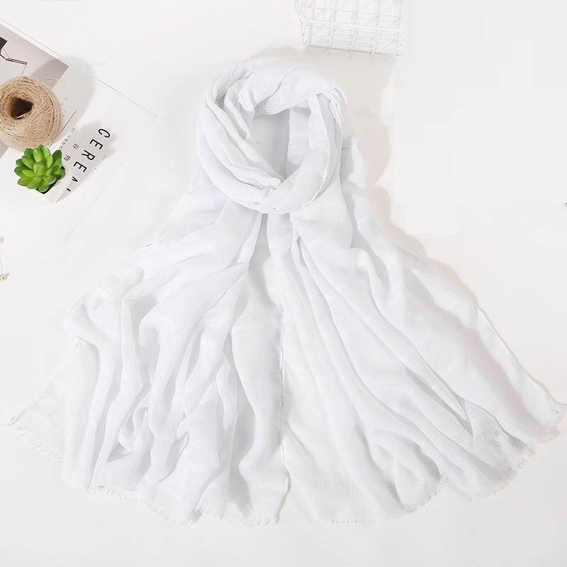 Khăn Trùm Đầu Vải Lanh Cotton Cho Nữ Khăn Quàng Cổ Phong Cách Văn Học Phong Cách Dân Tộc Mũ Che Nắng Đi Biển, Kích Thước Lớn