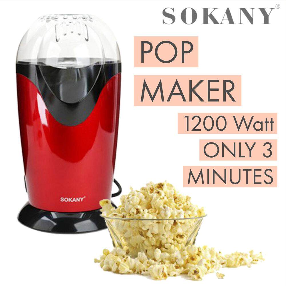 SOKANY RH288 1200W Electrical Pop Corn Maker Pop Corn Machine New PGMall