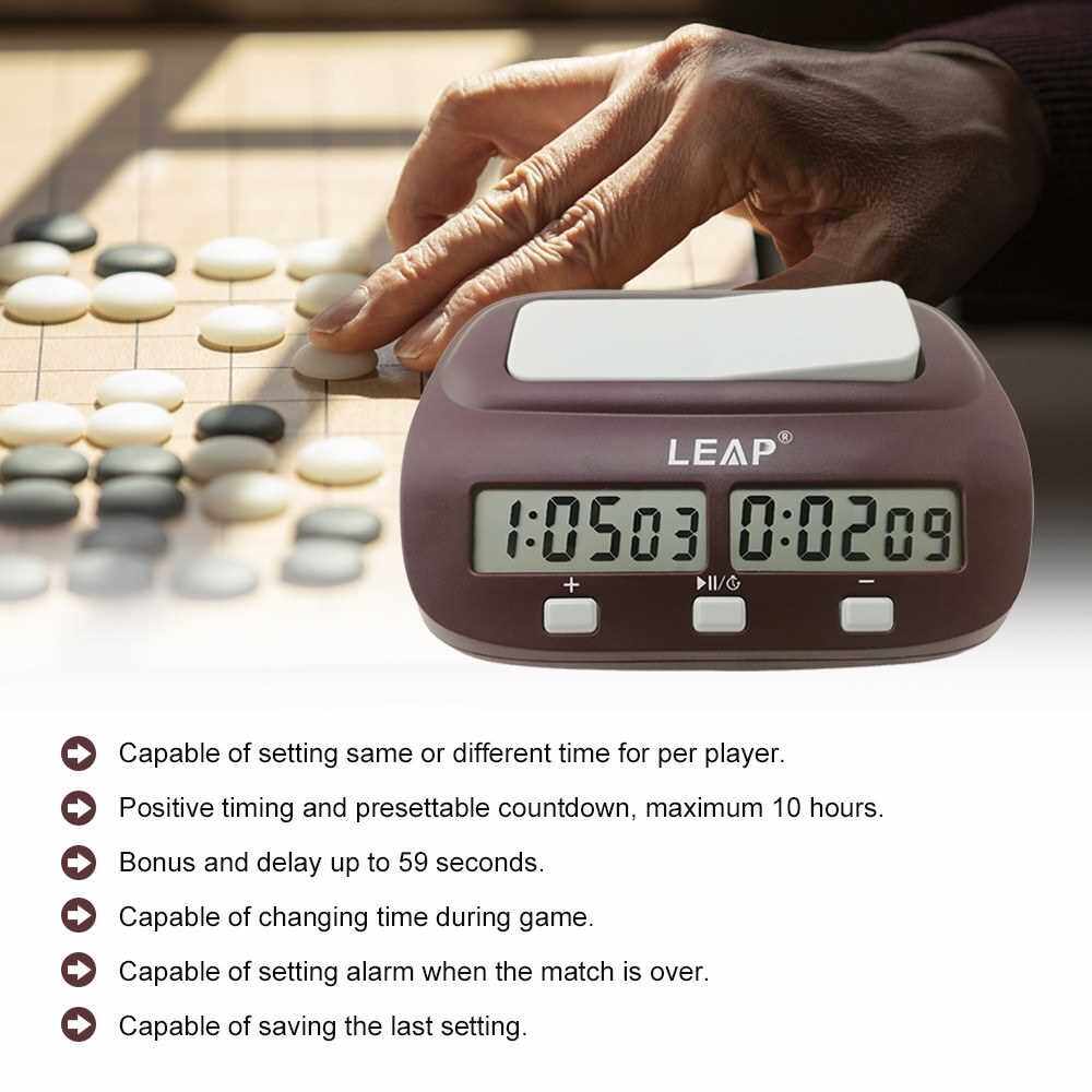 Professional Digital Chess Clock Count Down Chess Timer With Alarm