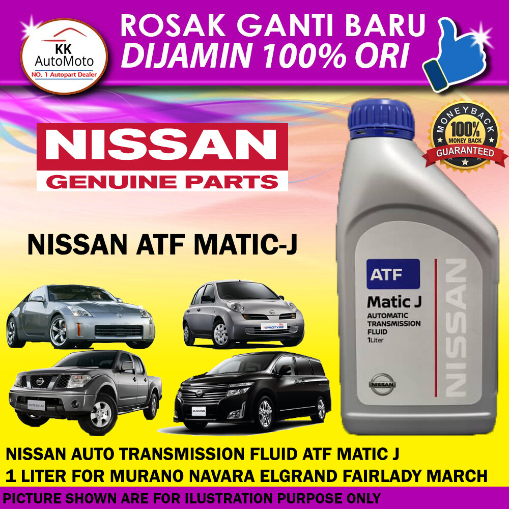 Botol Genuine Nissan Matic J Auto Transmission Fluid L For Murano