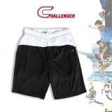 CHALLENGER BIG SIZE Microfiber Shorts with Lining CH5019 (Black)