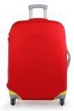 Joytour Stretchable Elastic Travel Luggage Bagasi  Suitcase Protective Cover Red
