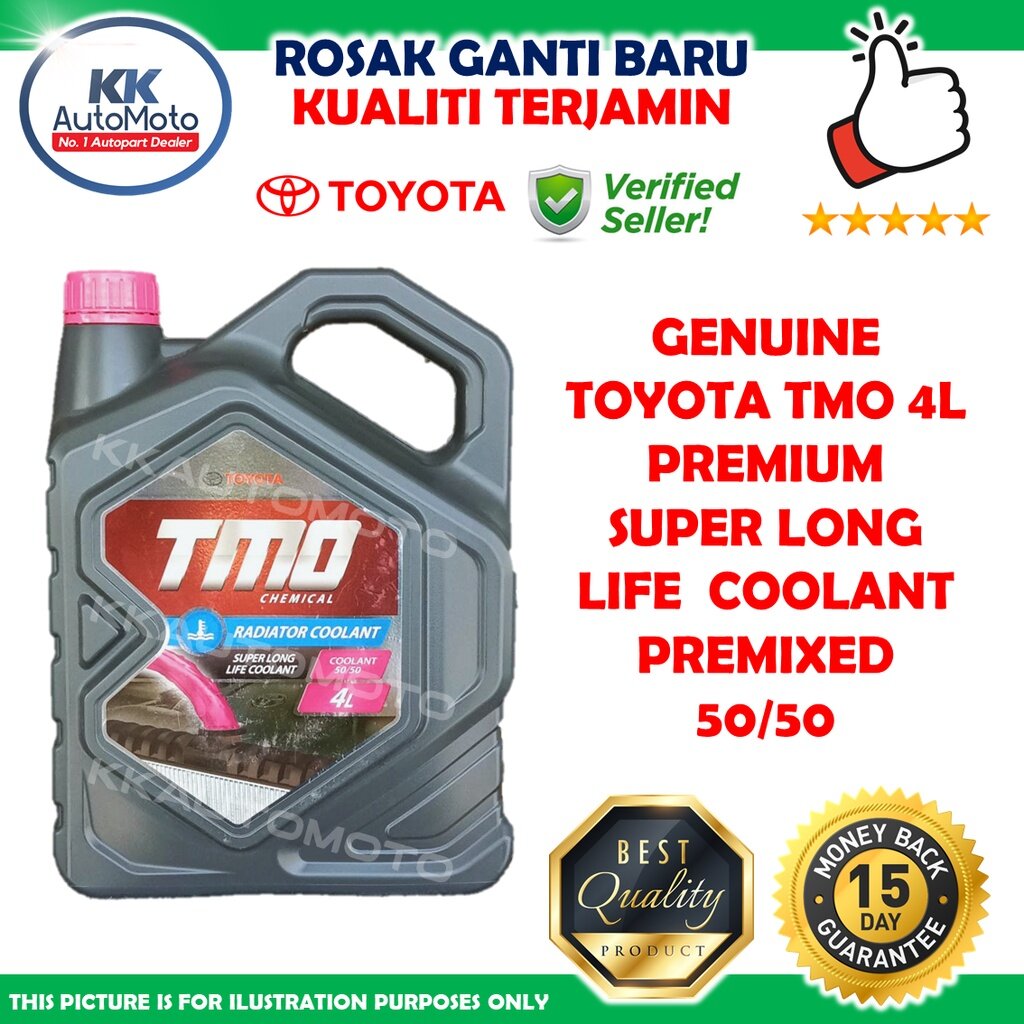 Botol Genuine Toyota Tmo L Premium Super Long Life Coolant Premixed