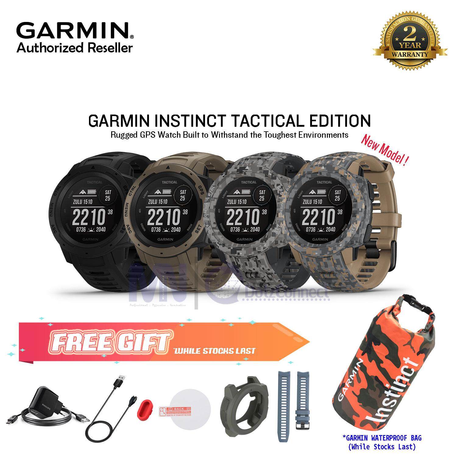 is garmin instinct waterproof