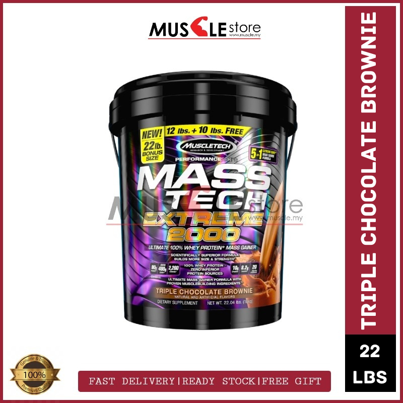 Muscletech Mass Tech Extreme Lbs Mass Gainer Muscle Builder Whey