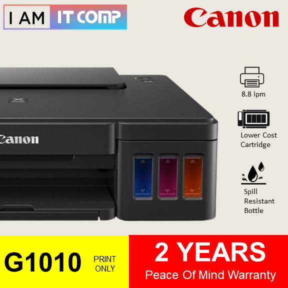 Canon Pixma G Refillable Ink Tank Efficient Printer Print Only