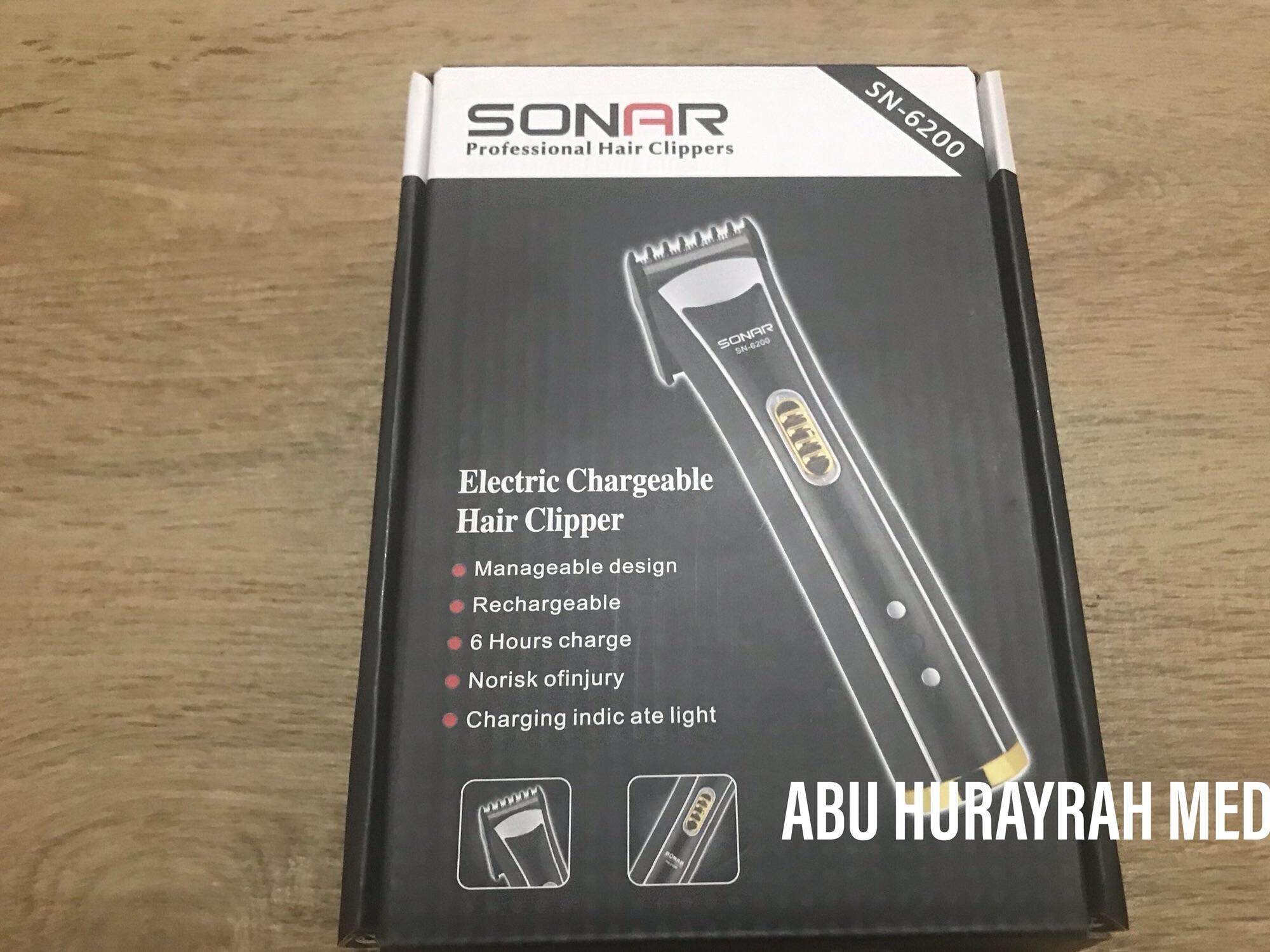 sonar professional hair clippers sn 6200