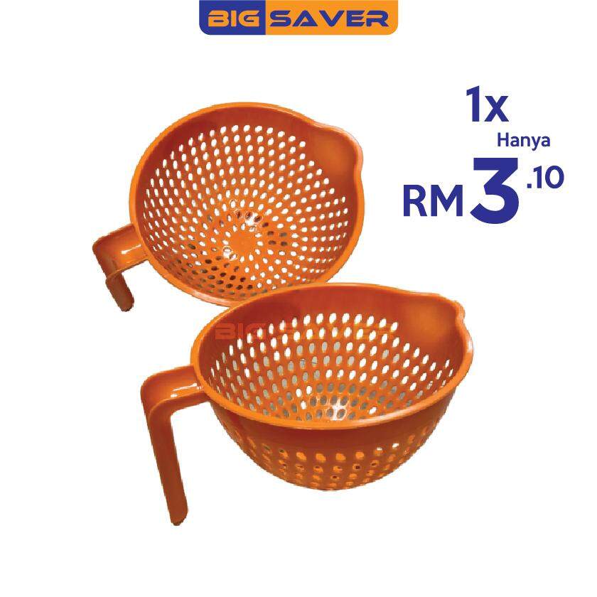 Small Plastic Round Food Strainers Green New PGMall