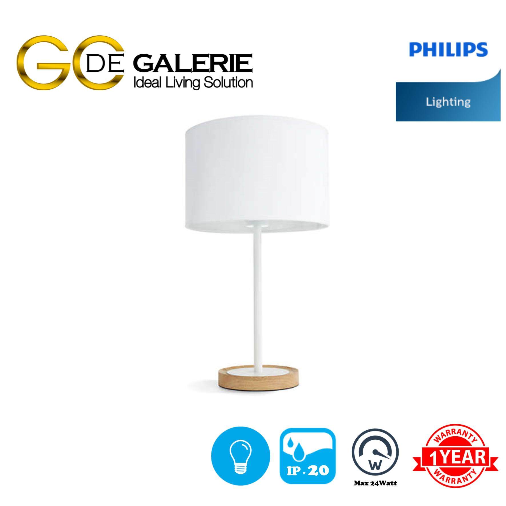 TABLE LAMP PHILIPS 36017 LIMBA 1x24W White New PGMall