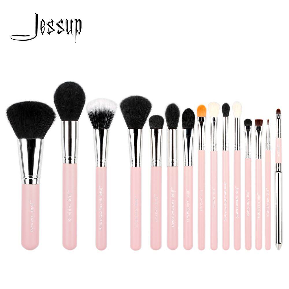 Jessup bộ cọ trang điểm 15 chiếc cọ trang điểm phấn nền phấn mắt bút kẻ mắt cọ môi bộ dụng cụ trang điểm mỹ phẩm dụng cụ, t094
