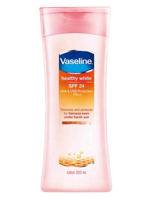 Clearance Vaseline Intensive Care Healthy White Body Lotion 95ml