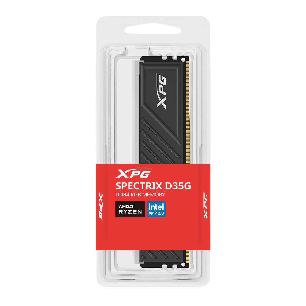 ADATA XPG SPECTRIX D35G RGB DDR4 Memory Module Gaming RAM Black White