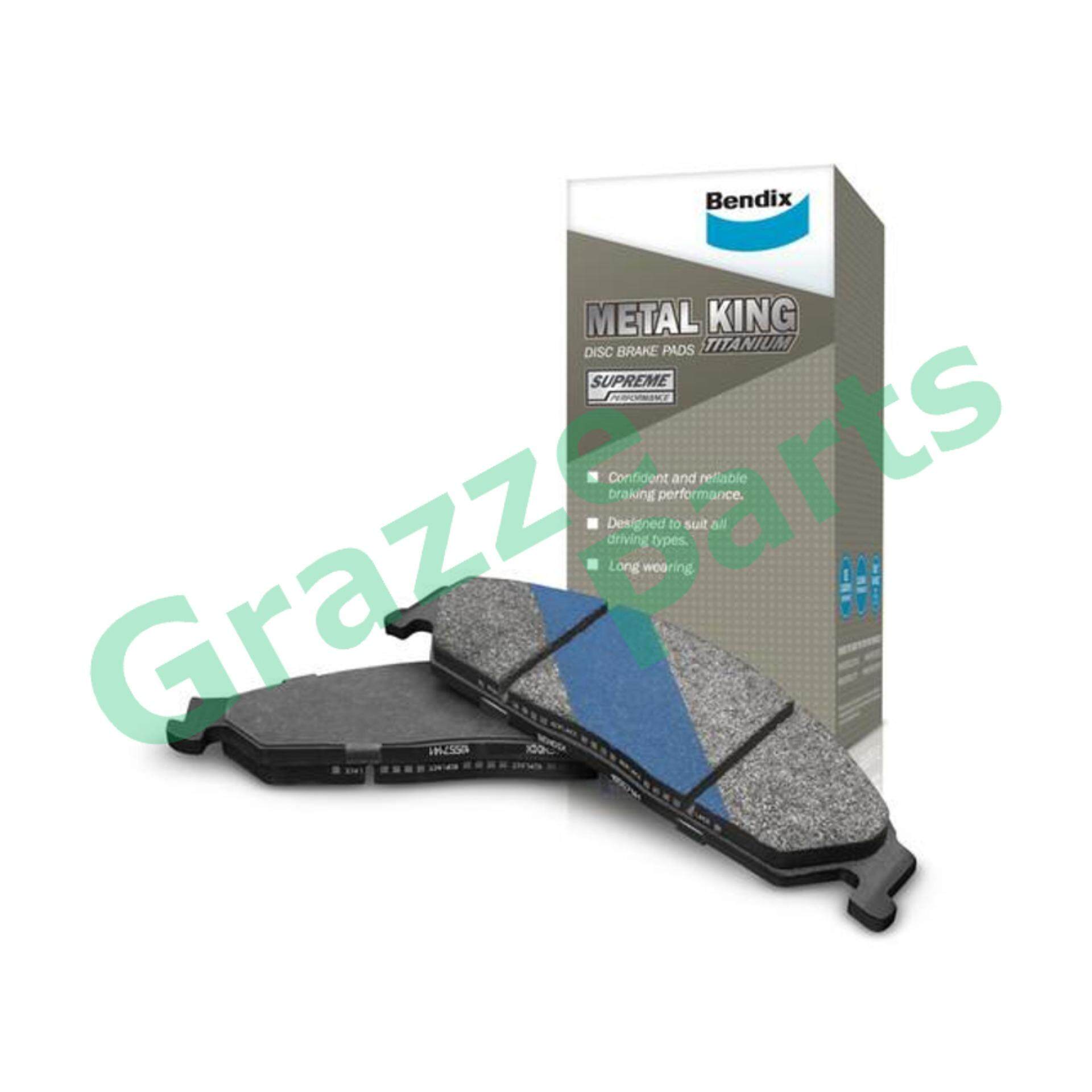 Bendix Metal King Titanium Disc Brake Pad Front Db Perodua Alza