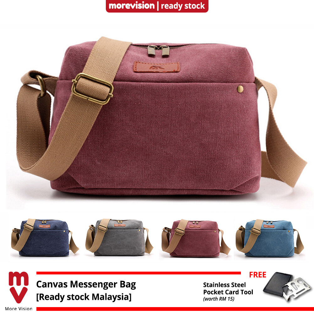 canvas messenger bag malaysia