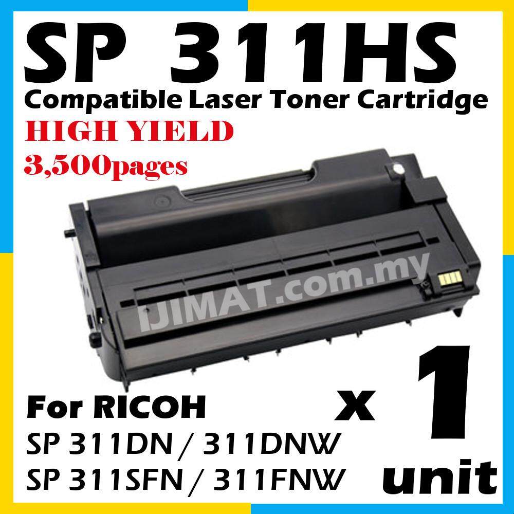 Ricoh SP311HS 311HS 311 SP311 High Yield Compatible Toner Cartridge for ...