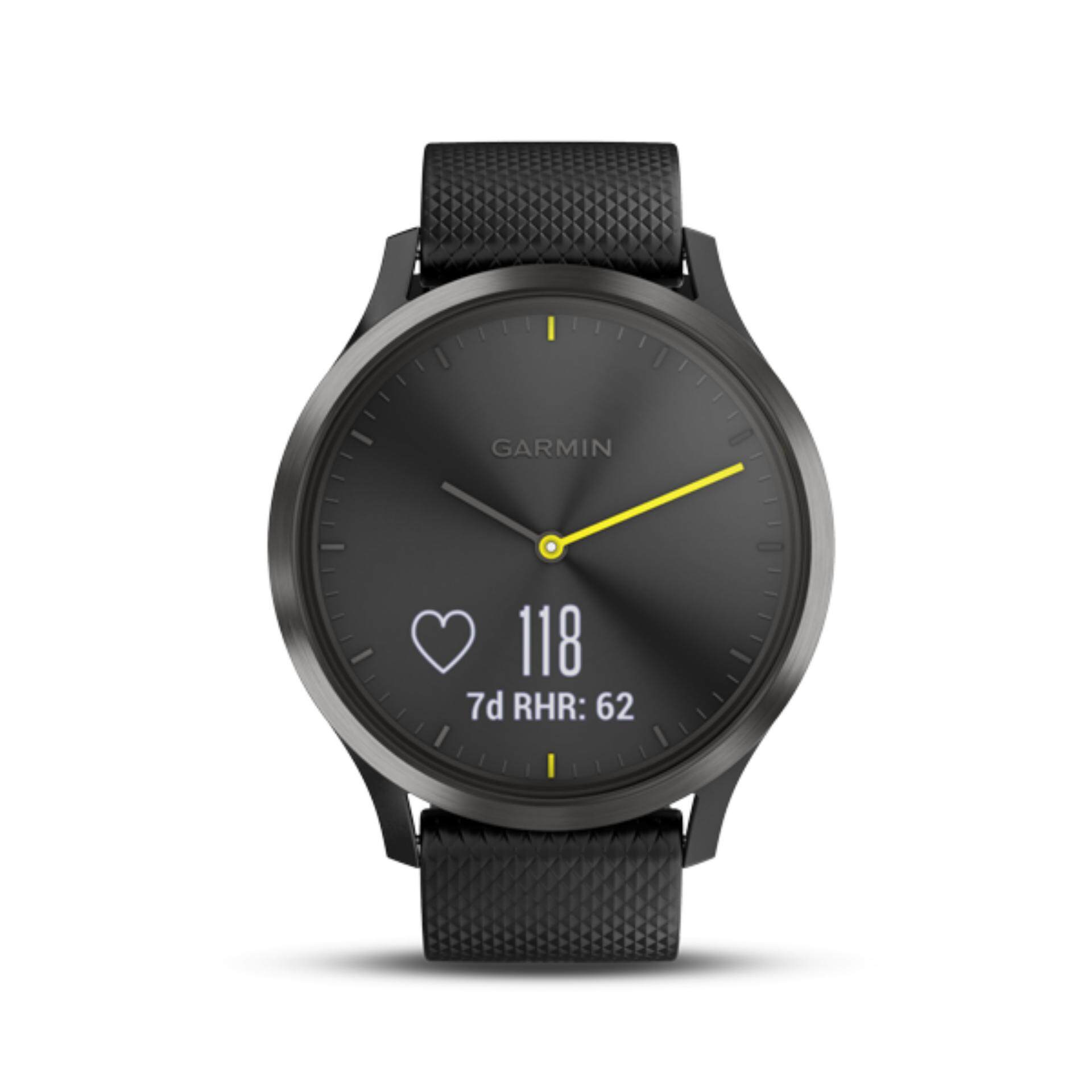 garmin vivomove hr rose gold smartwatch