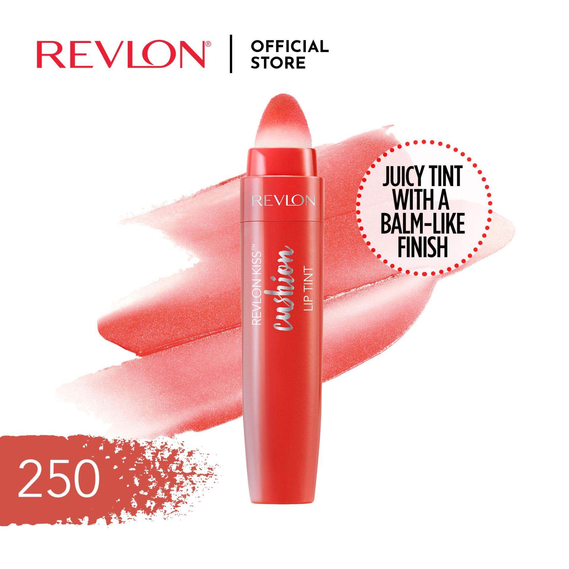 Revlon Kiss Cushion Lip Tint (Lipstick) High End Coral 250 New PGMall