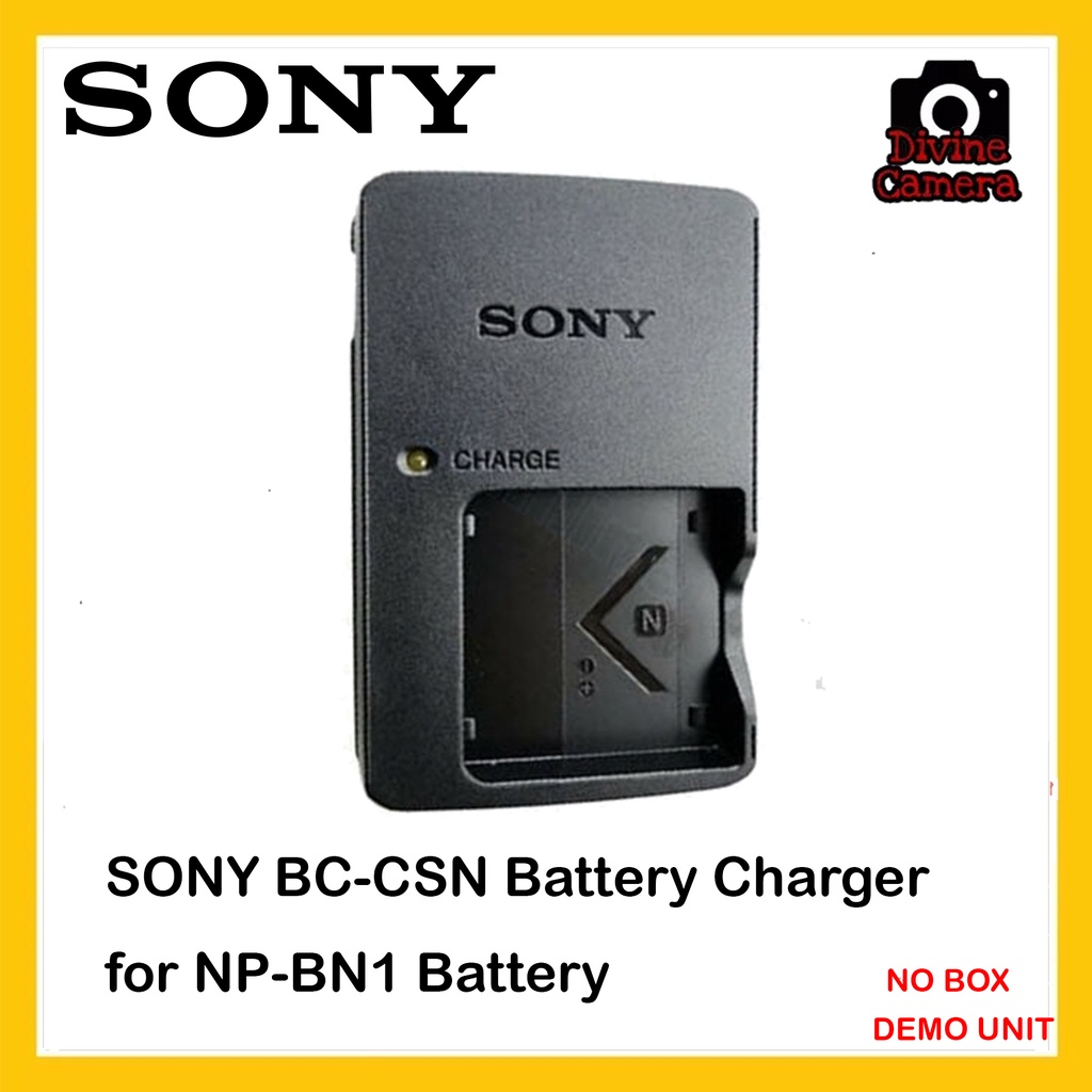 Sony BC CSN Battery Charger For NP BN1 Battery Charger