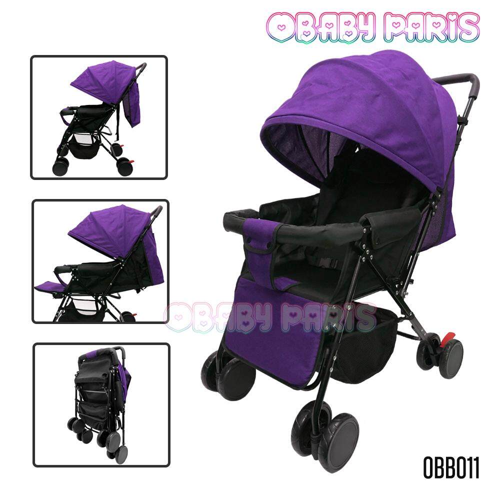 obaby purple stroller