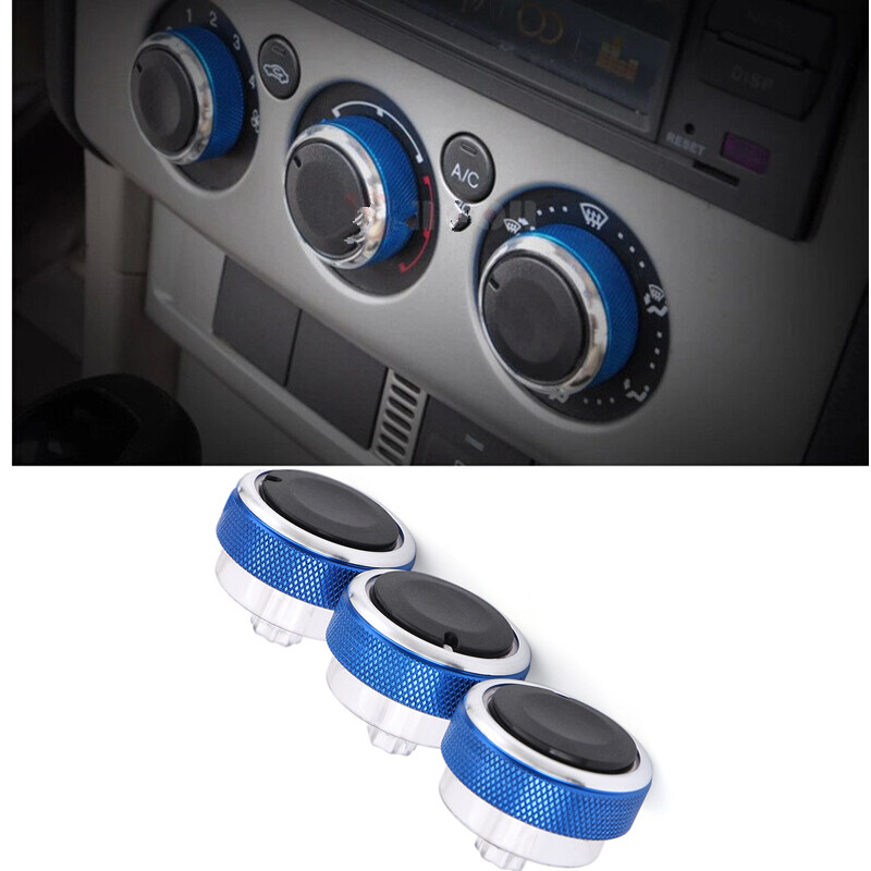 Điều hòa không khí xe hơi 3 cái điều hòa không khí ac switch knob công tắc điều khiển nhiệt