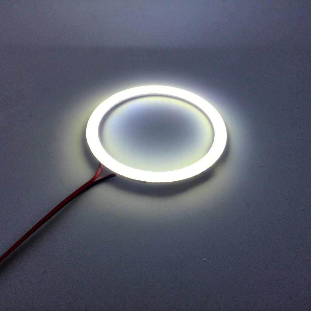 2 Pcs Putih 120 Mm Tongkol LED Lampu Depan Mata Malaikat Cincin Halo Lampu Peringatan dengan