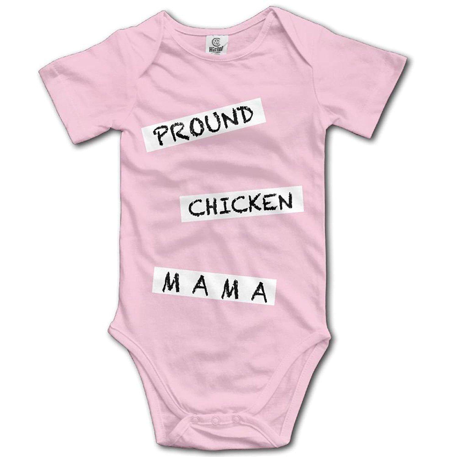 Pround Chicken Mama Hen Farm Ayam Kasual Baru Lahir Bayi 0-24 Bulan Bayi Memanjat Pakaian Bayi Creeper untuk Baba -Internasional