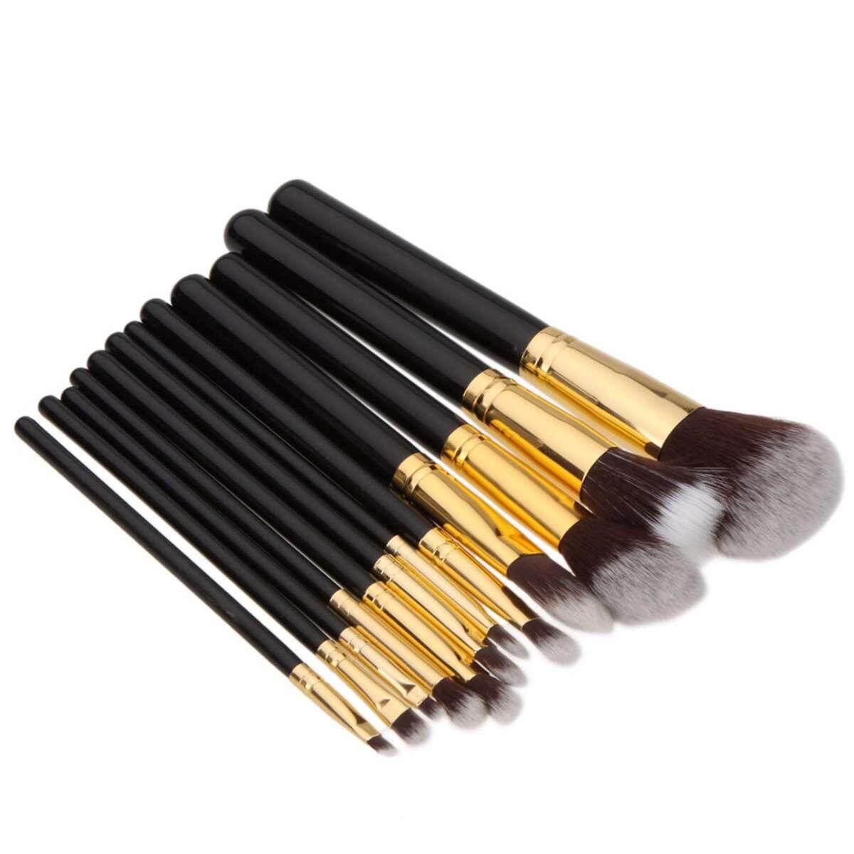 (HALAL BRUSH) 10pcs 10 pcs Makeup Brush Beauty Cosmetic Makeup Brush