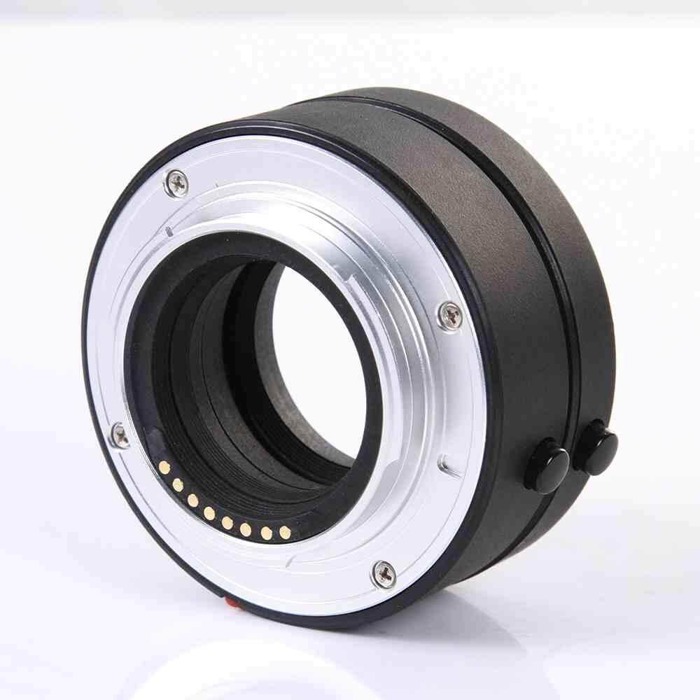 Hitam Otomatis Tabung Ekstensi Makro Cincin Set 10 Mm + 16 Mm UNTUK Panasonic M4/3