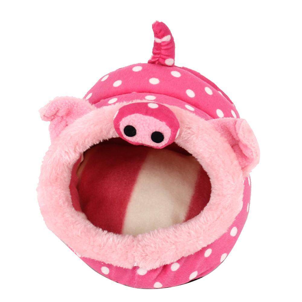 Jaywog Cute Animal Design Pet Cotton Nest House For Guinea Pig,hamster,chihuahua,snakes, Spiders And Other Small Pet - Intl By Wangyalian.