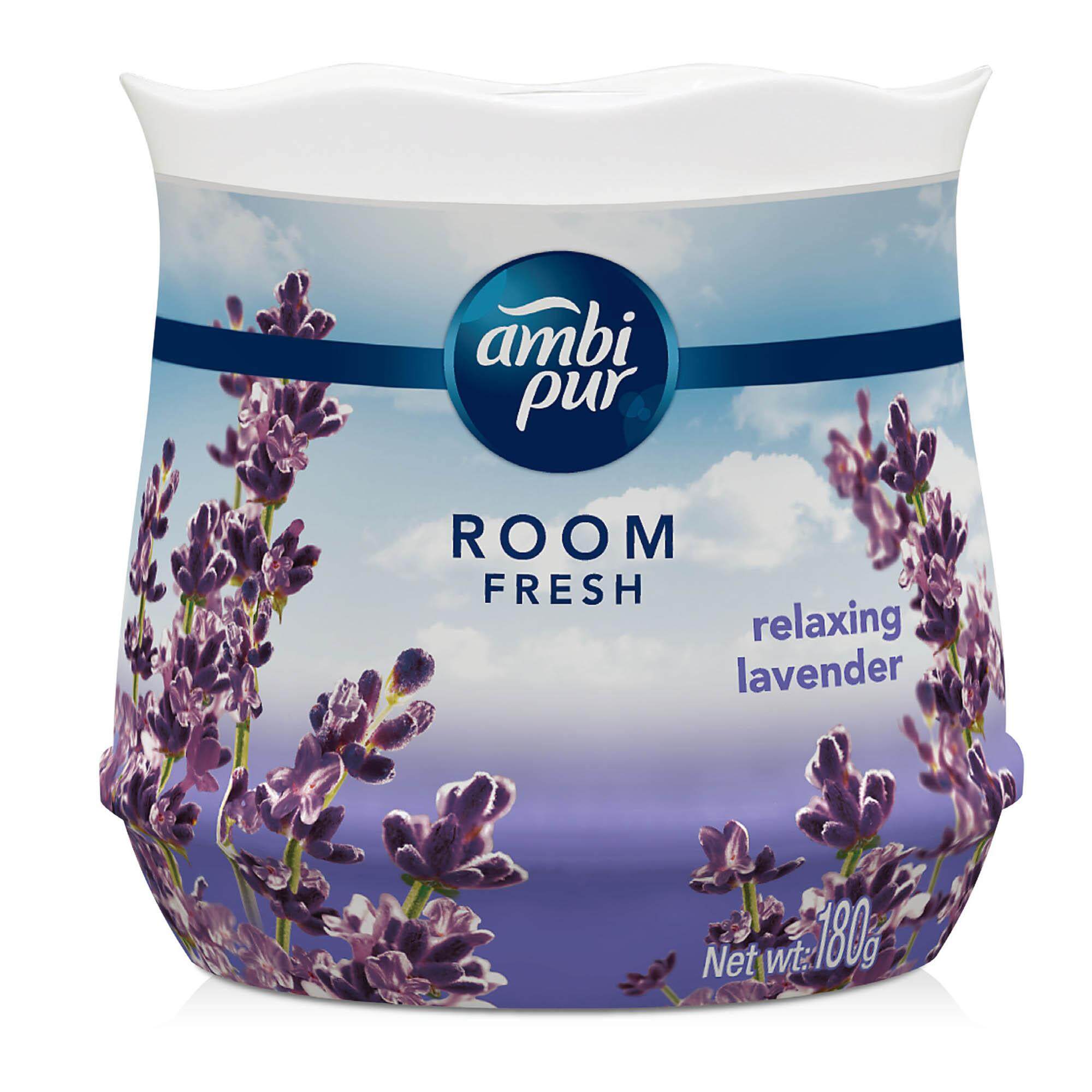 Ambi Pur Room Fresh Gel Fresh Air Refreshing Gel Relaxing Lavender 180G