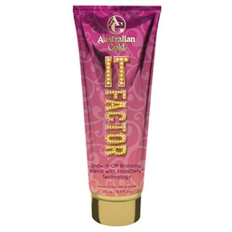 Buy Australian Gold Tan Factor Tanning Bed Lotion, 8.5 Fluid Ounce - intl Singapore