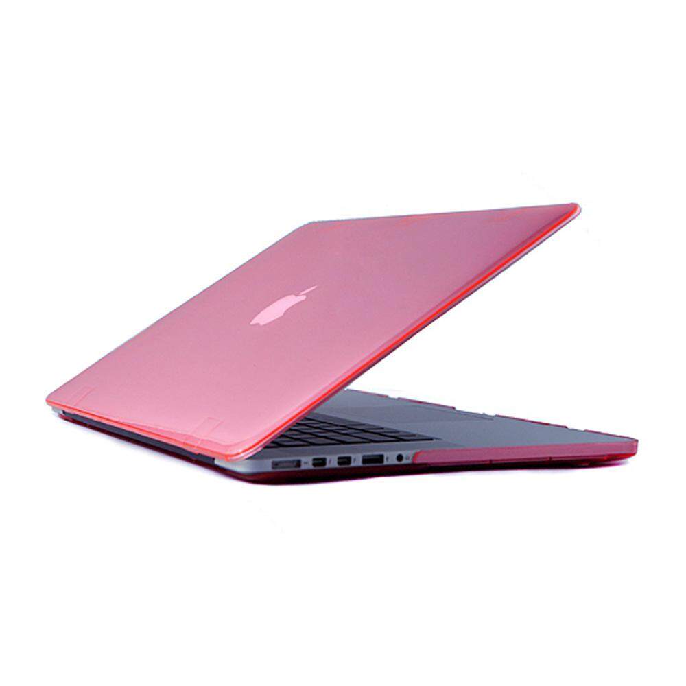 Kasus Kristal Keras untuk Apple Macbook Laptop Sarung-Pro 15 Inch A1286 Merah Muda-Internasional